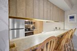Kitchen bar with seating